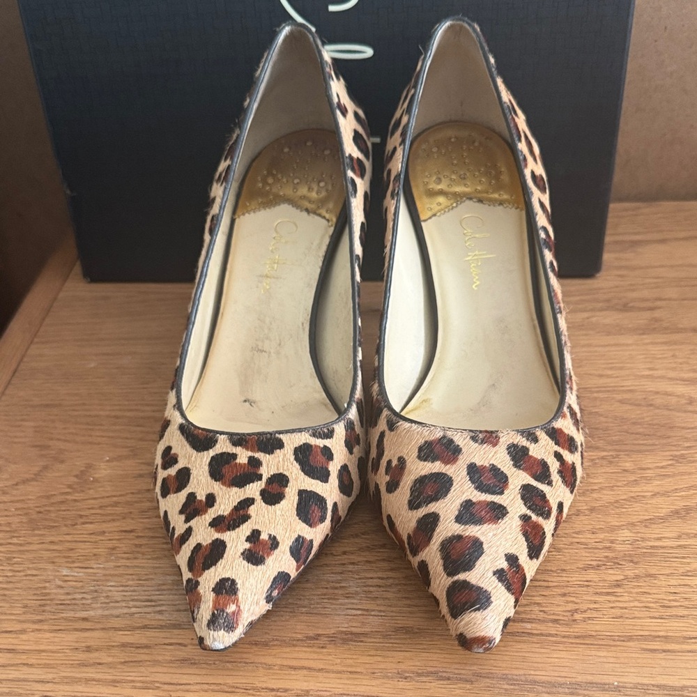 Cole Haan Leopard Print Heels